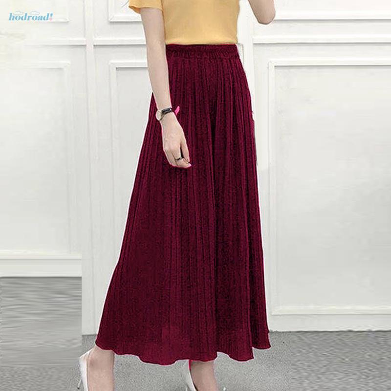 Quần xếp ly ống rộng lưng thun thời trang công sở | BigBuy360 - bigbuy360.vn