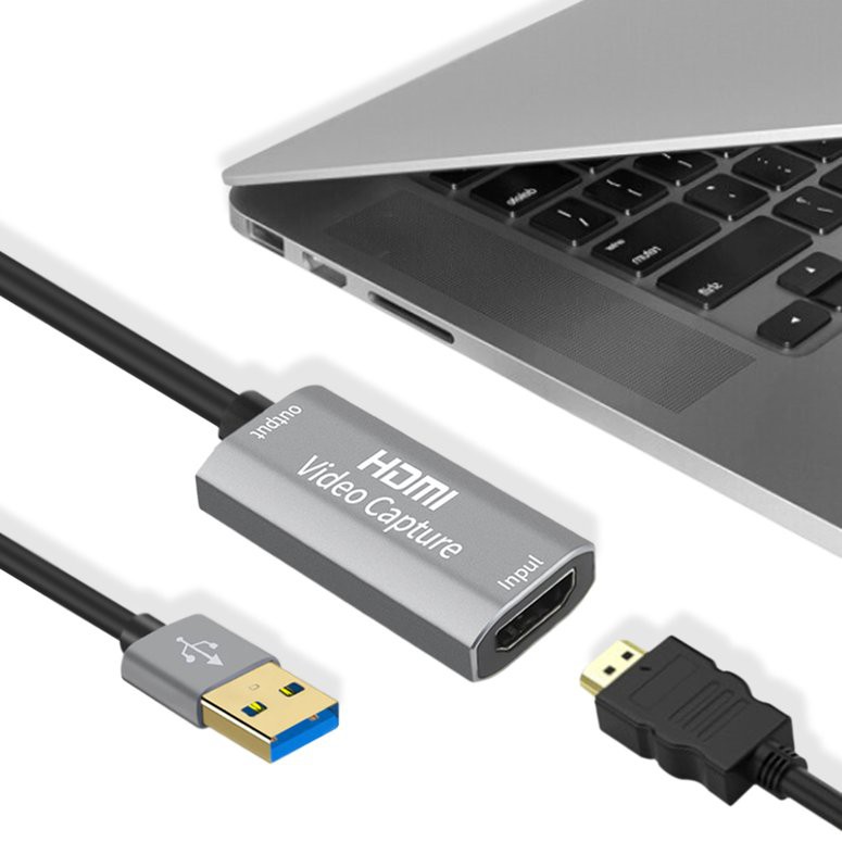 Hộp Chuyển Đổi Video Usb 3.0 1080p 60fps 4k Hdmi Cho Macbook