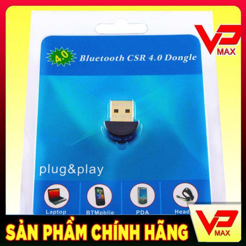 USB Bluetooth Kingmaster 5.0 Hàng cao cấp giúp Laptop PC thu phát sóng bluetooth Kết nối Loa, tay game, bàn phím..