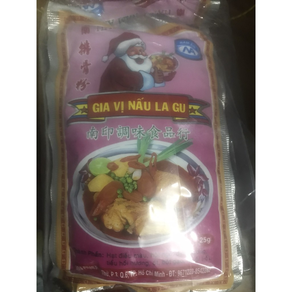 Gia vị nấu Bò kho/ Bún bò Huế/ Cari gói nhỏ 25gr