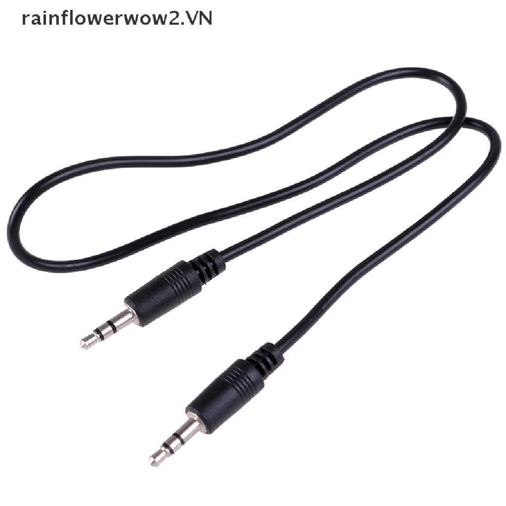 1 Dây Cáp Âm Thanh aux Giắc Cắm 3.5mm Dài 1m Chuyên Dụng Cho Xe Hơi