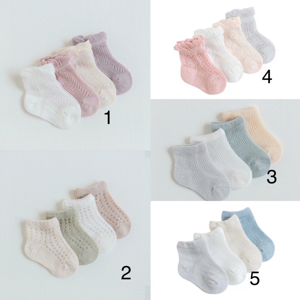 Tất lưới cho bé (0-6m, 6-12m)
