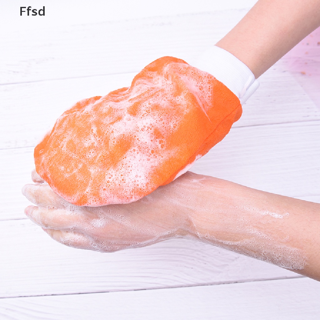 [Hàng mới về] Găng tay tắm tẩy tế bào chết massage toàn thân