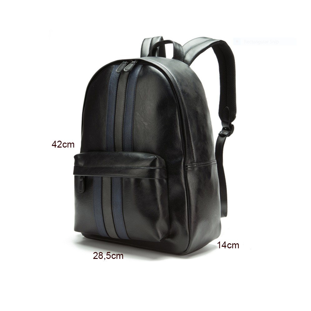 Balo nam da thật cao cấp phong cách mới