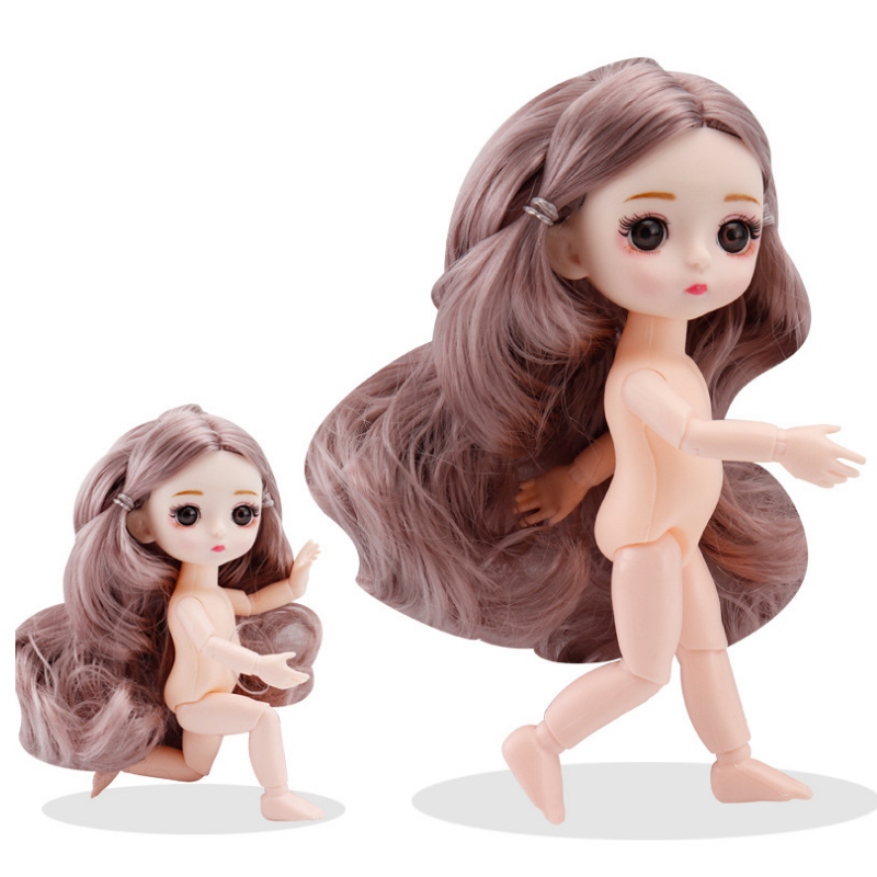 Búp bê công chúa BARBIE xinh xắn dễ thương cỡ 17cm