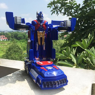 Ô Tô Biến Hình Optimus  Prime