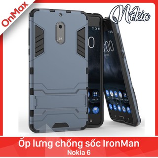 ỐP LƯNG CHỐNG SỐC IRON MAN NOKIA 6