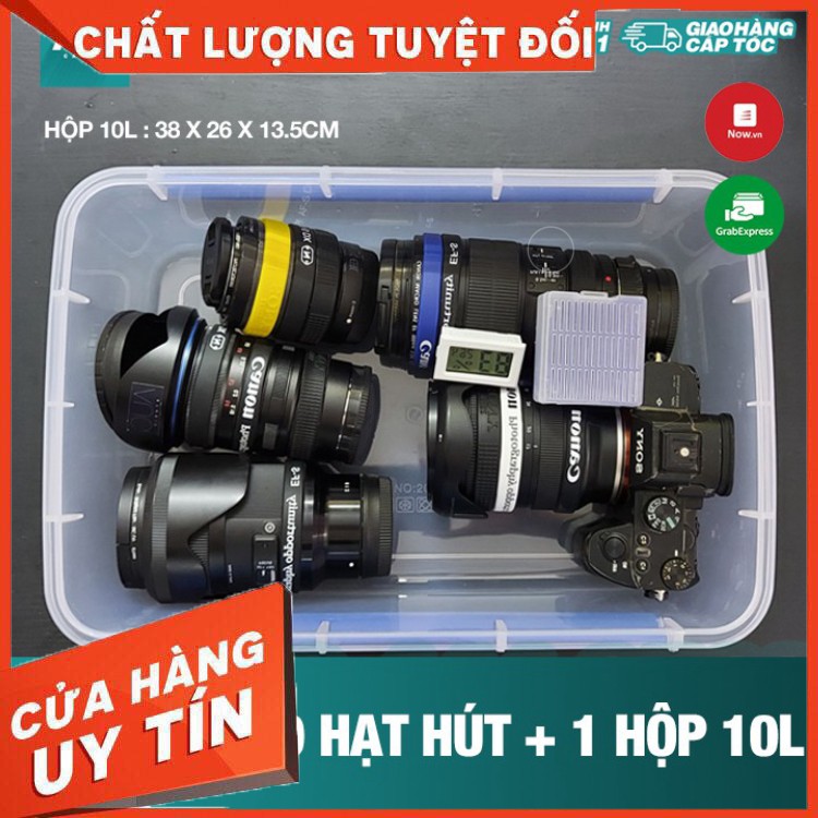 SIÊU RẺ | Hộp chống ẩm 10Lit cho máy ảnh, máy quay, đồ điện tử - AUG Camera & Decor Hà Nội