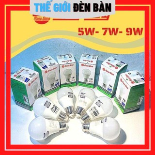 Bóng đèn chống cận, bảo vệ mắt Rạng Đông đui E27 công suất 5W-7W-9W tuổi thọ 15000 giờ- BH 1 năm
