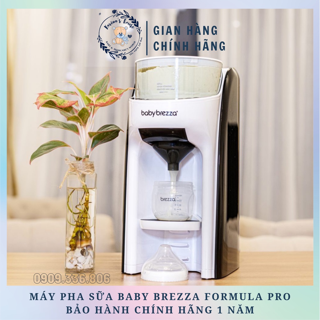 Máy pha sữa Baby Brezza Formula Pro hàng Mỹ - BH 12 THÁNG CHÍNH HÃNG hỗ trợ kĩ thuật trọn đời