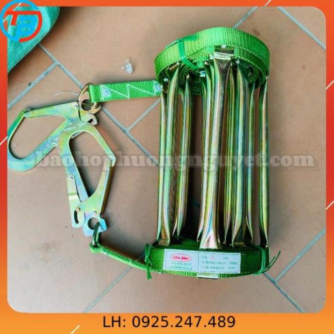 thang dây thoát hiểm , thang dây cứu sinh chiều dài 10m