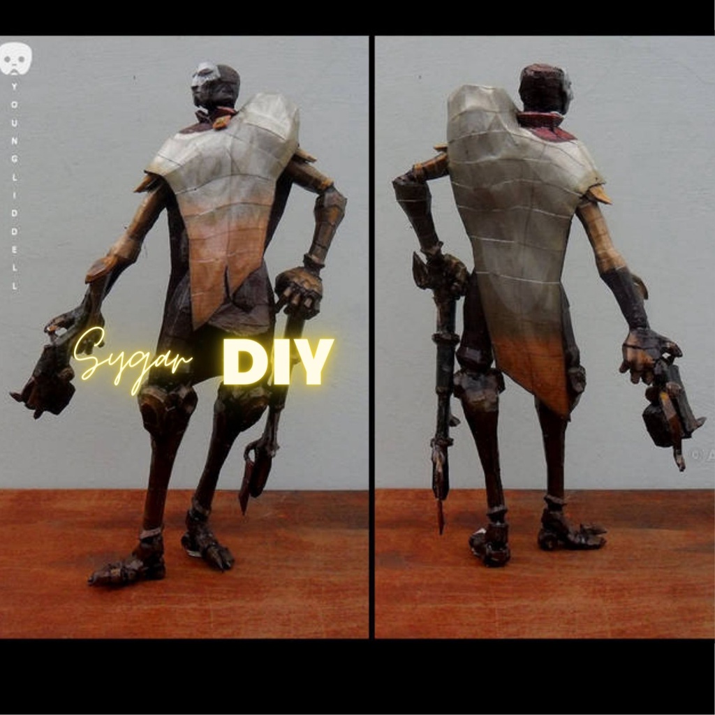 Jhin - Mô hình giấy tự lắp ghép