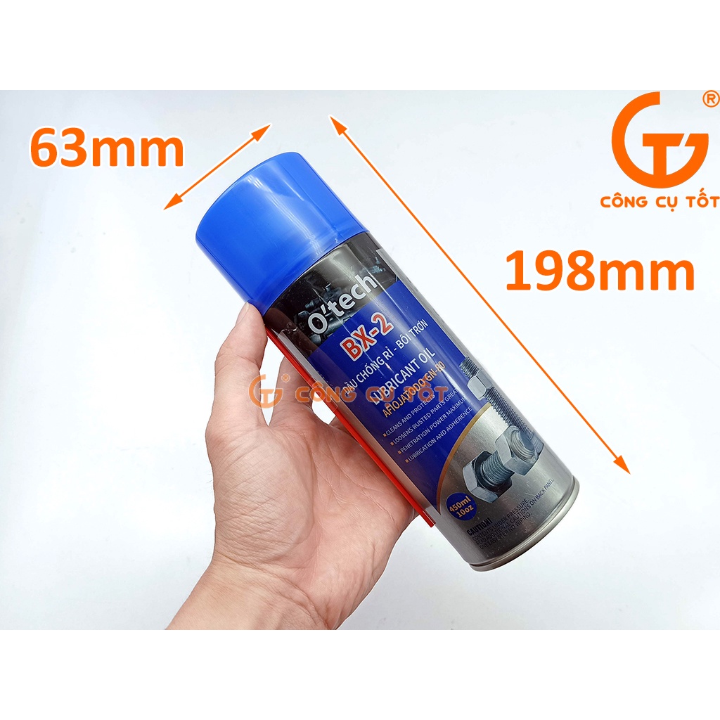 Dầu tẩy rỉ sét 450ml OTECH BX-2
