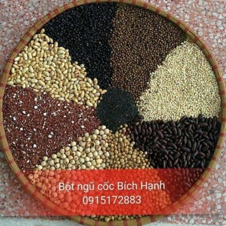 Bột ngũ cốc 9 loại hạt nhà làm