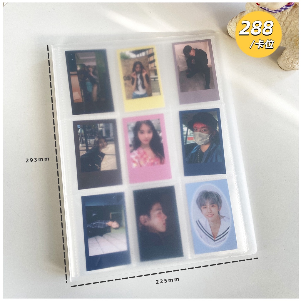 Collect book 288C Buka album ảnh 3 inch đựng ảnh idol Kpop anime 288 ảnh SML