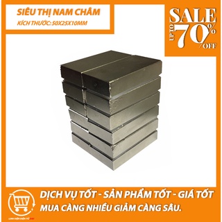 Nam Châm Nam Châm Đất Hiếm Chữ Nhật (Siêu rẻ).