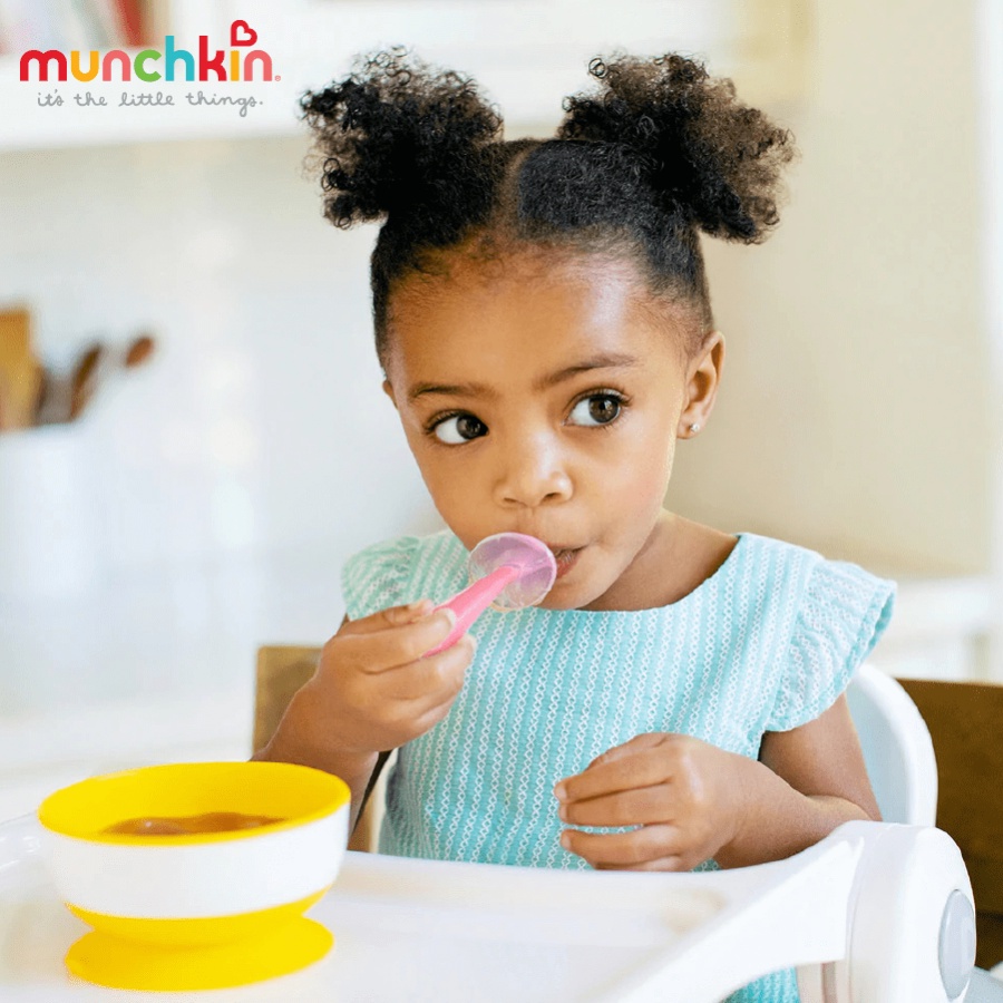 [Có Bán lẻ] Thìa Silicone Tập Xúc Chống Hóc Munchkin MK27147