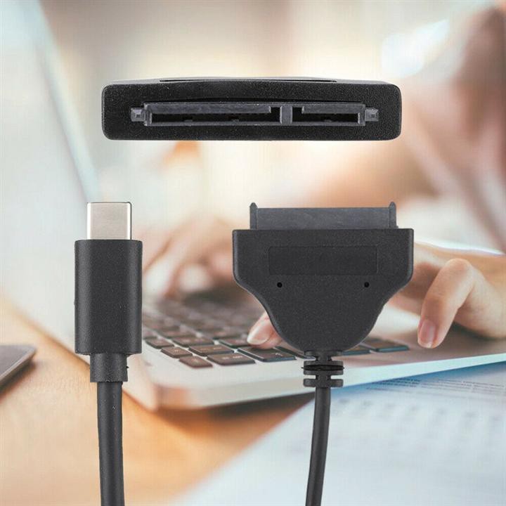 CÁP CHUYỂN ĐỔI USB TYPE C SATA TRUYỀN DỮ LIỆU TRỰC TIẾP TỪ Ổ CỨNG LAPTOP SANG ĐIỆN THOẠI, MAC.BOOK, LAPTOP CỔNG TYPE C