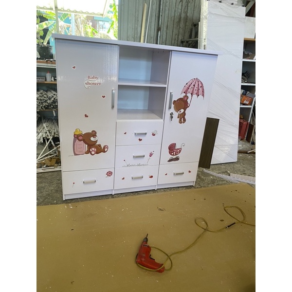 Tủ cho bé 5 ngăn 2 cánh