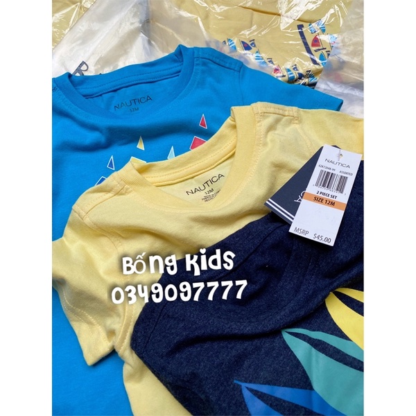 Bộ Hè Bé Trai Thuyền Buồm NTC