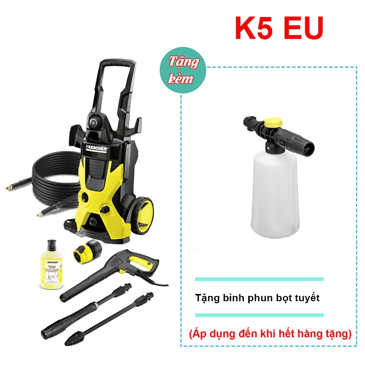 Máy phun xịt áp lực rửa xe Karcher K5 EU