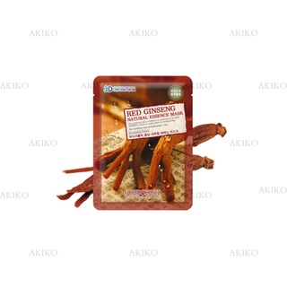 (chính hãng mặt nạ 3d foodaholic red ginseng mask (nhân sâm)