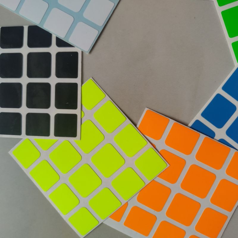 Phụ kiện miếng dán cho Rubik sticker 4x4