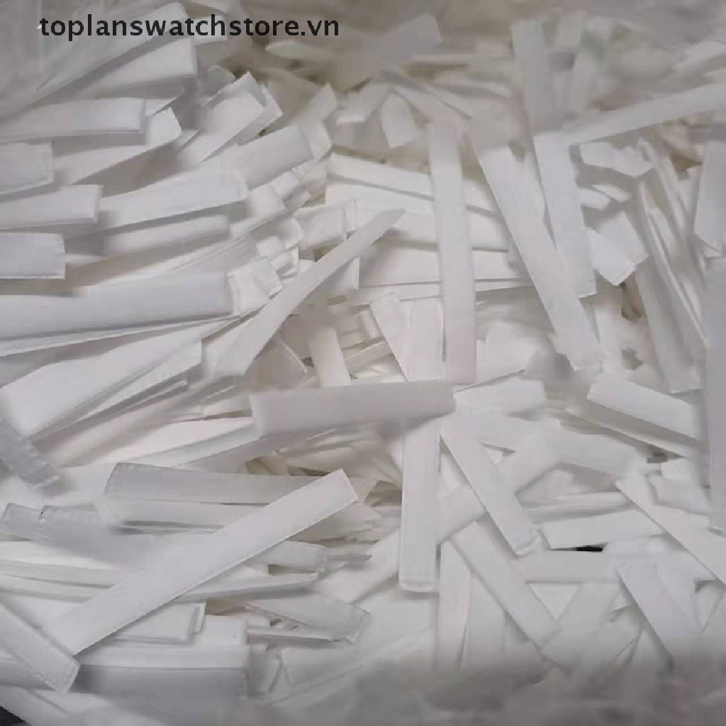 Túi 100 Lõi Cotton Màu Bạc 70 * 8 mm Dùng Để Làm Đồ Trang Sức Thủ Công