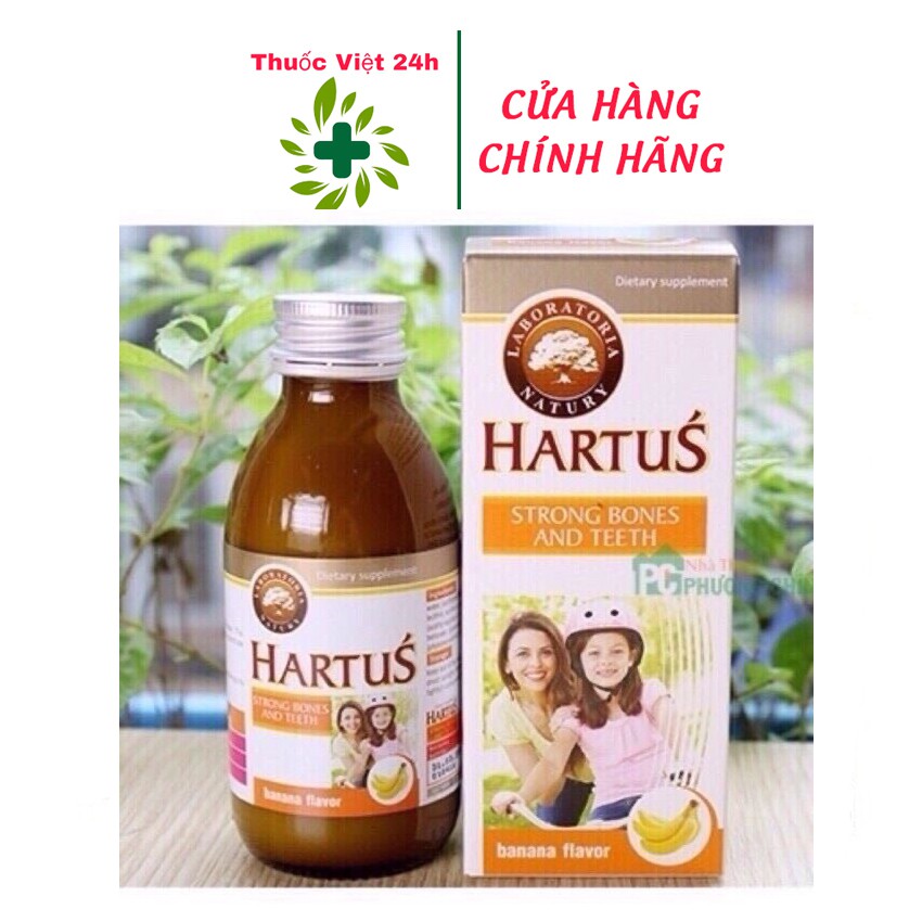 Hartus Strong Bones and Teeth - Bổ sung canxi cho trẻ từ 4 tháng tuổi -Thuốc - Việt  -24h | Thế Giới Skin Care