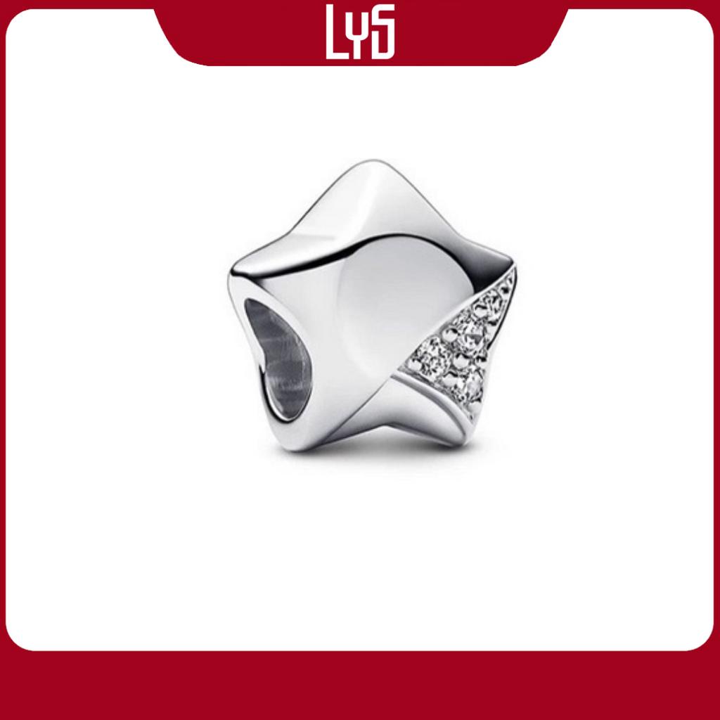 Charm Pandora Star Sliver Charm 1204 - Charm Xỏ Hình Ngôi Sao Bạc S925