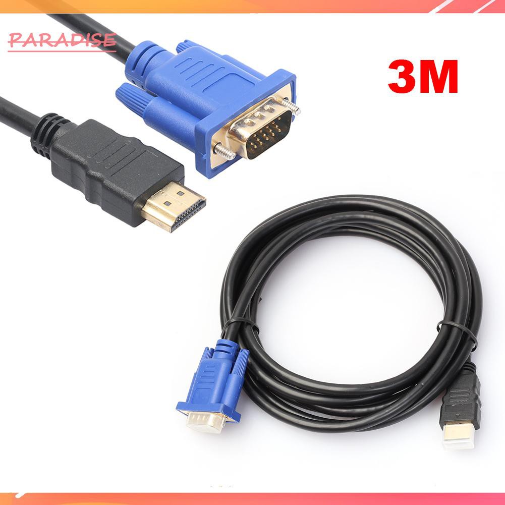 Cáp Chuyển Đổi Hdmi Sang Vga Hd 15pin 1080p Hdtv