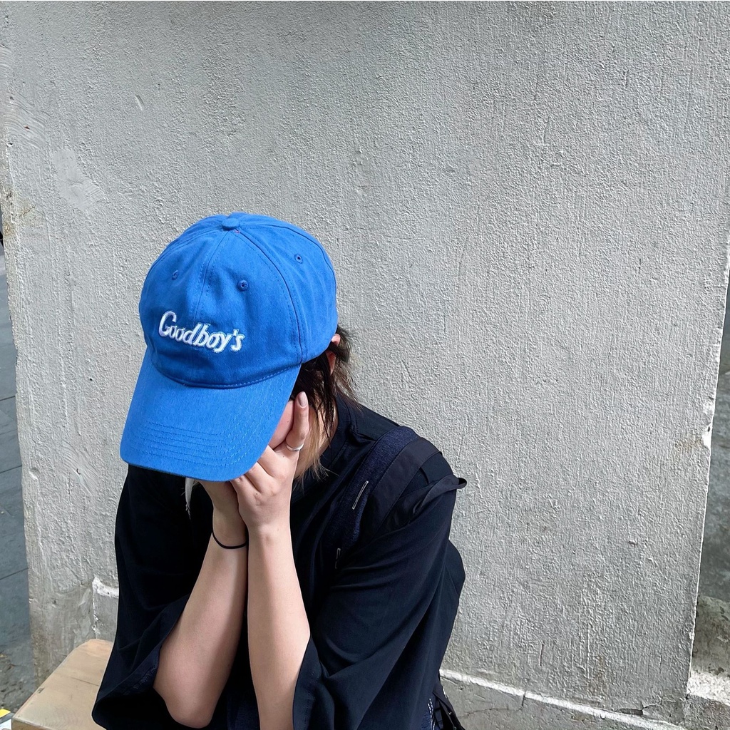 Mũ lưỡi trai thêu chữ Goodboys phong cách retro cá tính
