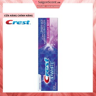 Kem đánh răng Crest 3D White - Radiant White ( 116g )