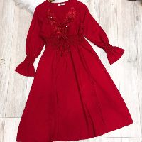 Đầm maxi đỏ
