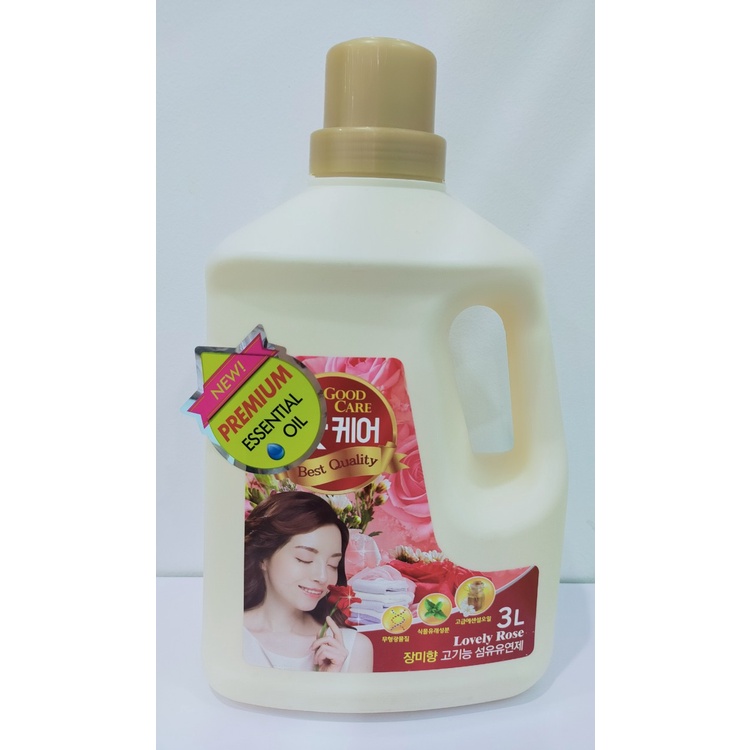 Nước xả vải Good Care 3L (Hương hoa hồng, Lavender, Ngàn hoa)