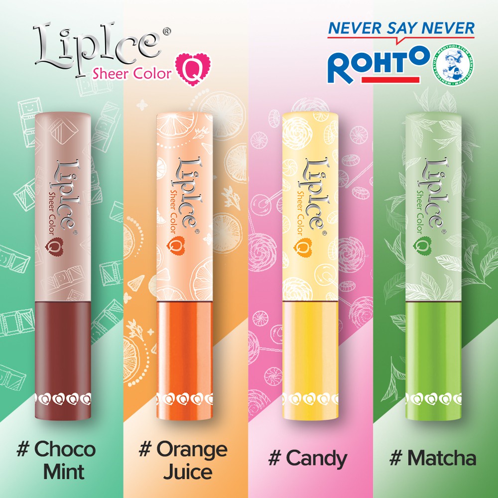 Son Dưỡng Chuyển Màu LipIce Choco Mint Socola Bạc Hà 2.4g