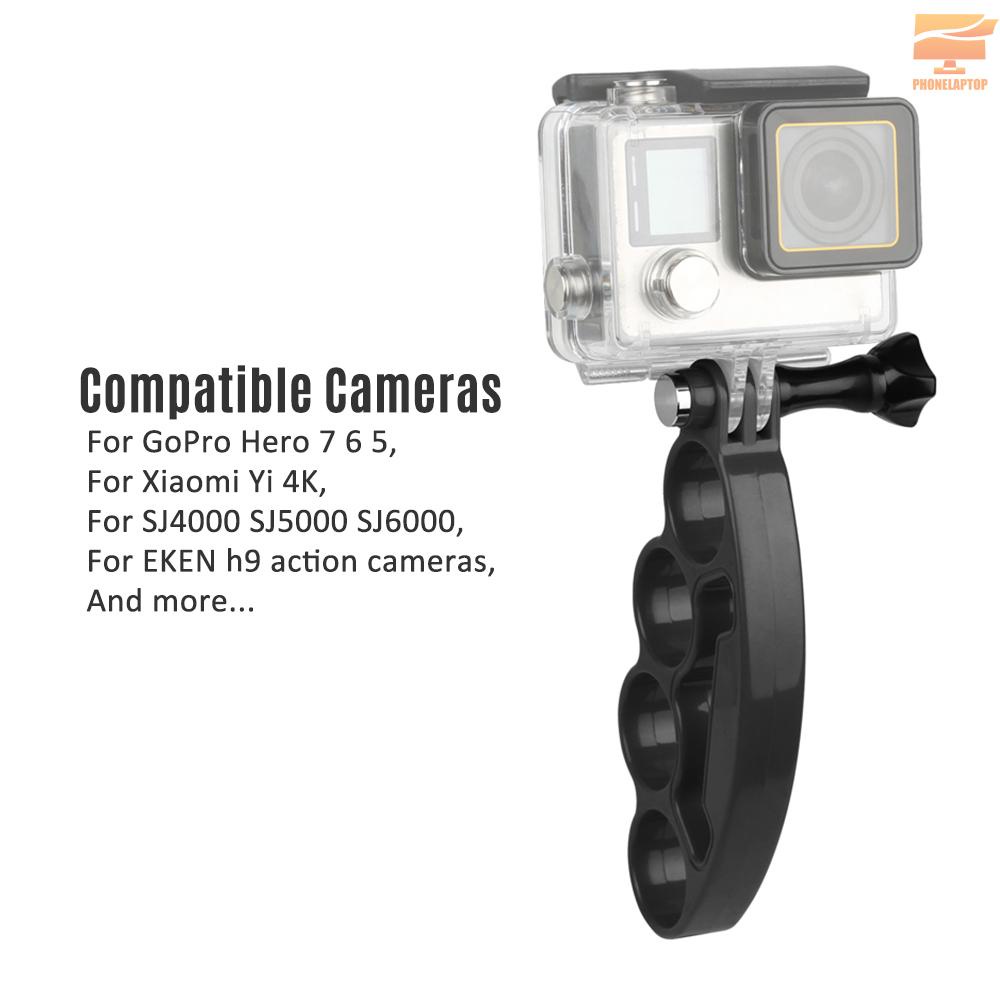 Handheld Knuckle Finger Grip Mount for GoPro Hero 7 6 5 for Xiaomi Yi 4K SJ4000 SJ5000 SJ6000 for EKEN H9 Action Camera Selfie Accessory