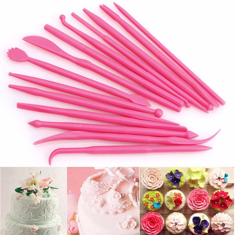 BỘ CÂY TOOL LÀM CHI TIẾT BÁNH FONDANT HOA ĐẬU