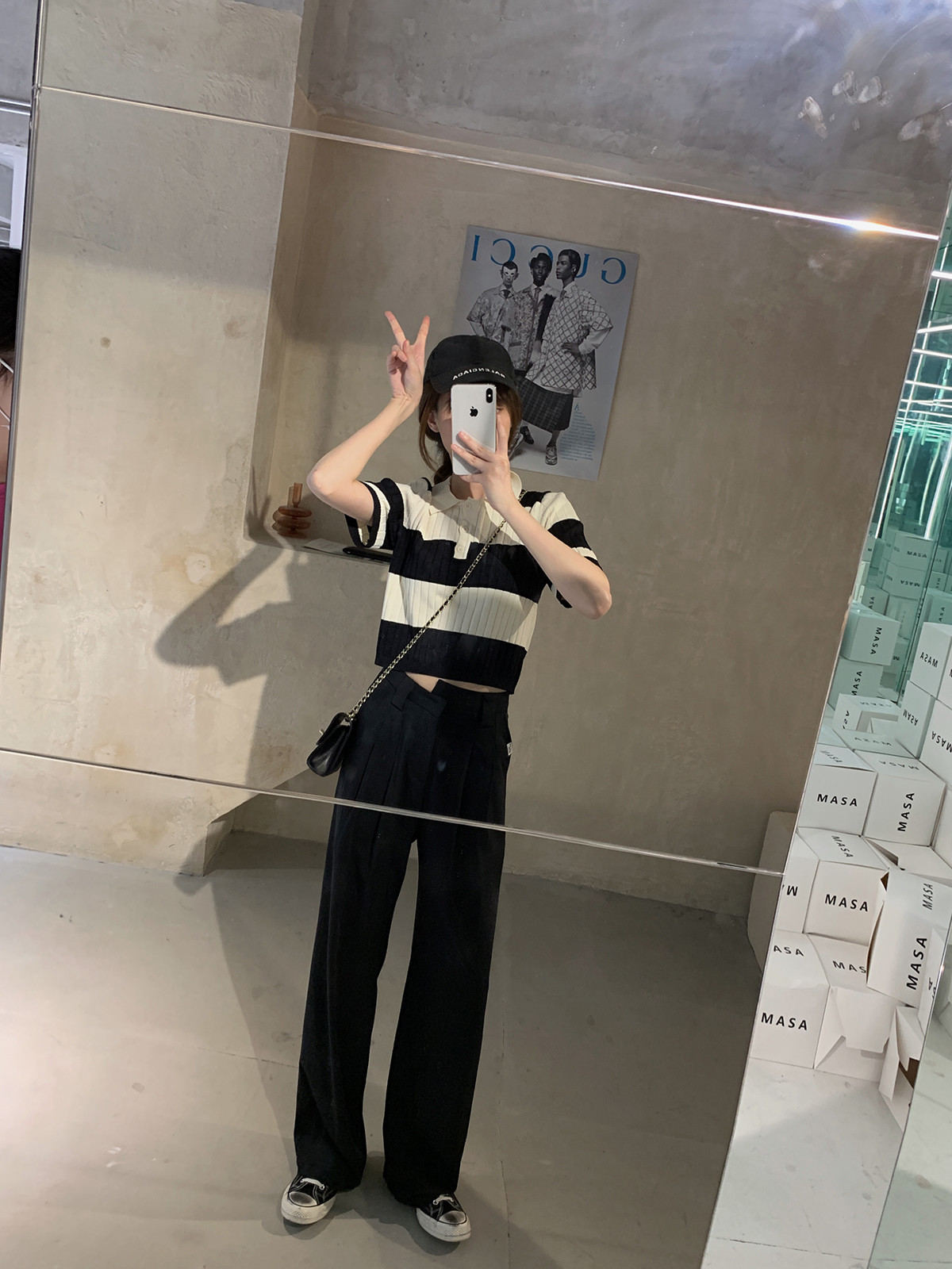 áo polo Ngắn Tay Kẻ Sọc 8852 # | BigBuy360 - bigbuy360.vn