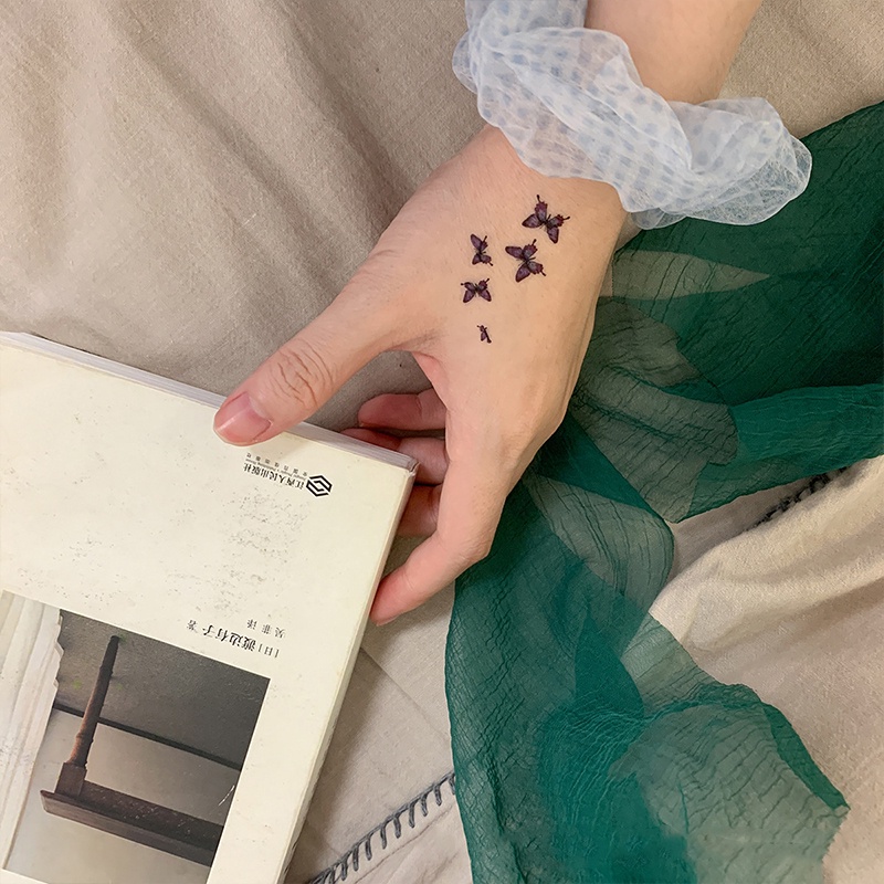 Miếng Dán Hình Xăm 3D Thời Trang Chống Nước Cho Nam &amp; Nữ