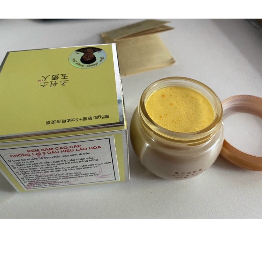 KEM SÂM LINH CHI CAO CẤP CHỐNG LẠI 9 DẤU HIỆU LÃO HOÁ 30gr