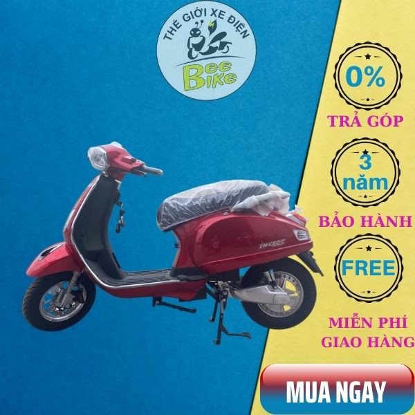 Xe điện Vespa TH CEO Var-S giá Sốc, xe máy điện Vespa đời mới nhất 2021 có số lùi, chính hãng bảo hành 3 năm