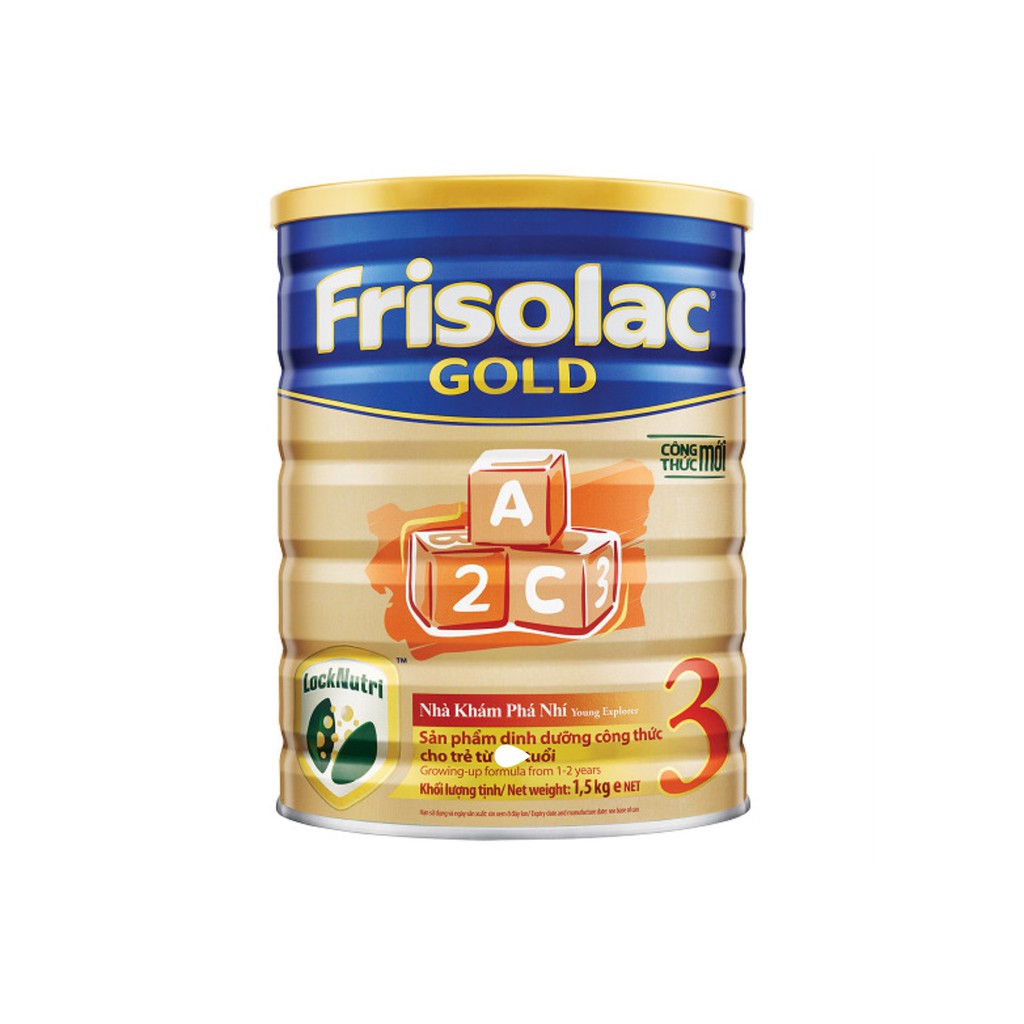 Sữa Bột Frisolac Gold 3 1500g