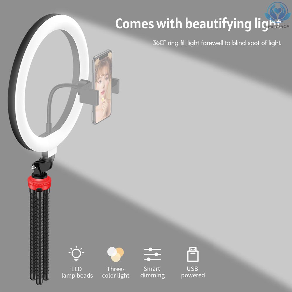 Vòng Đèn Led Ba Màu Thông Minh 10 Inch Kèm Điều Khiển Từ Xa Bt | BigBuy360 - bigbuy360.vn