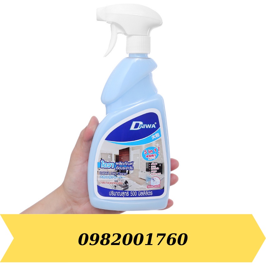 Nước tẩy rửa đa năng, diệt khuẩn, đuổi côn trùng ruồi muỗi,,Daiwa(500ml) có vòi xịt hương biển