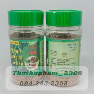 Trà Râu ngô Rau má Actiso (Lọ 150g KLT)