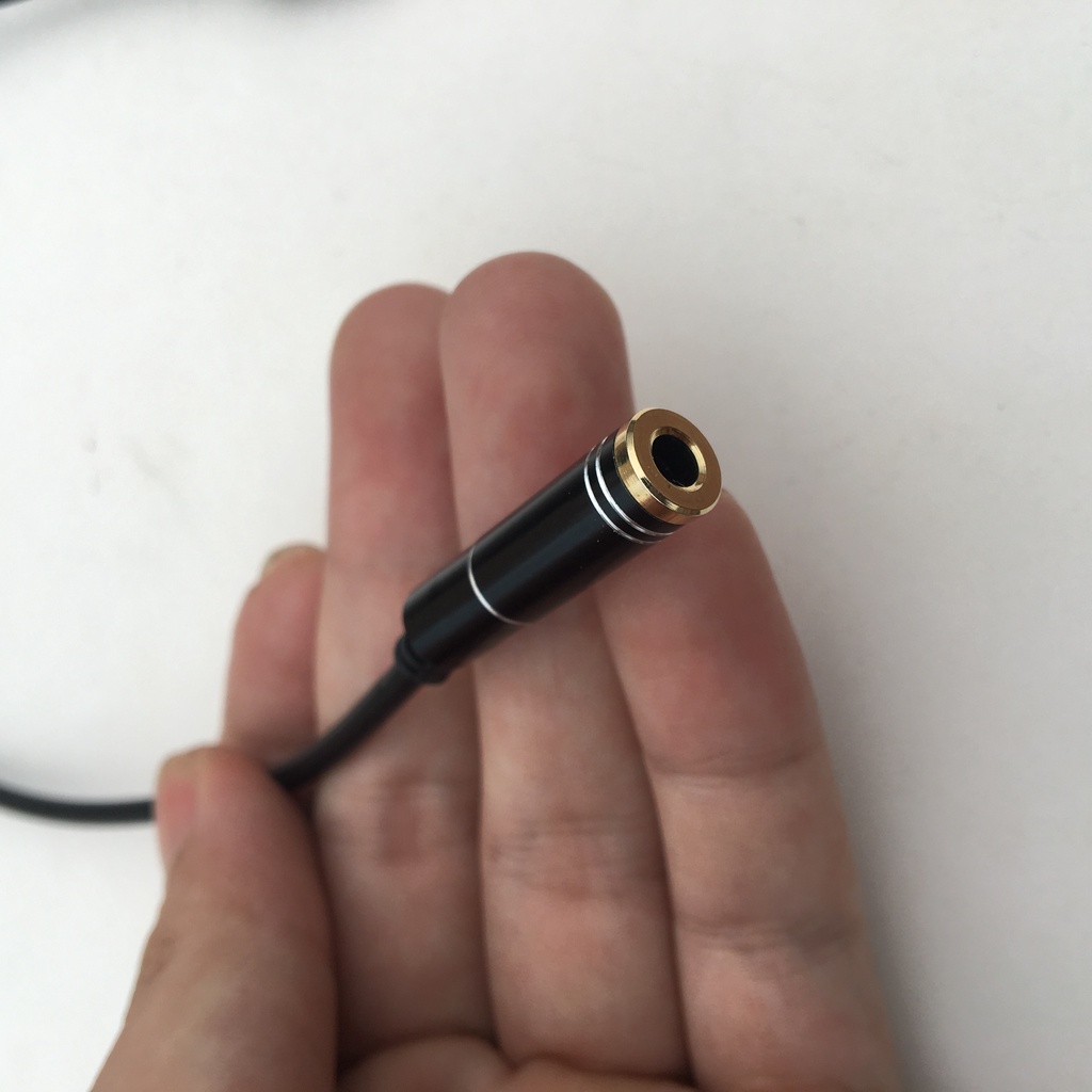 Cáp loa nối dài 1/2 (1 lỗ ra 2 kim)