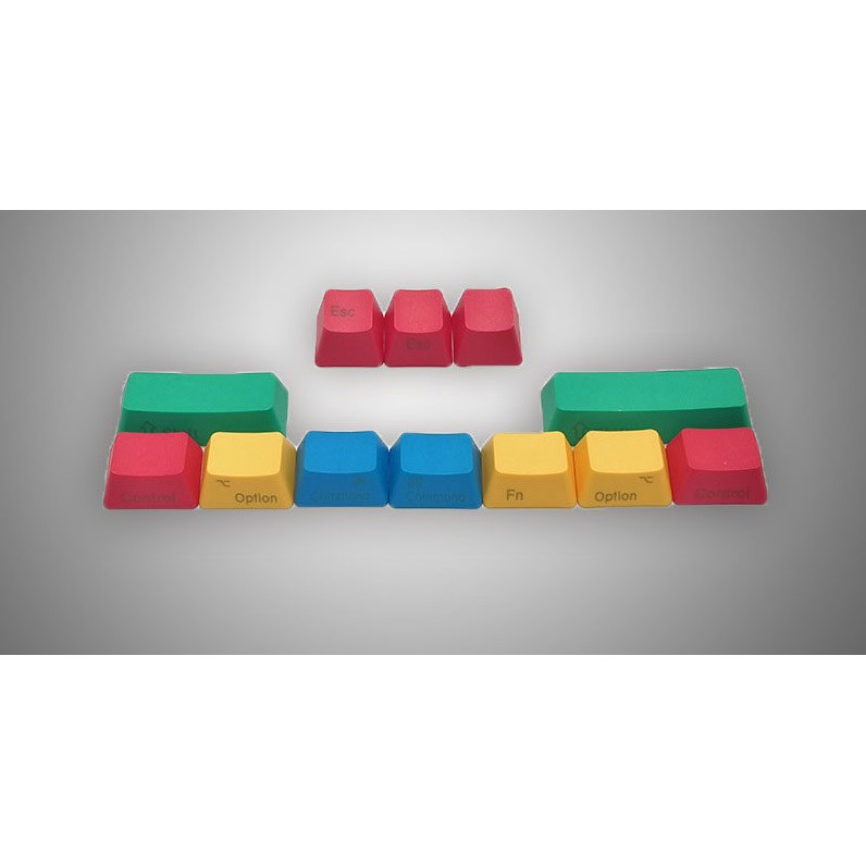 Set keycap Keycool RGBY 10 nút - bộ nút bàn phím cơ