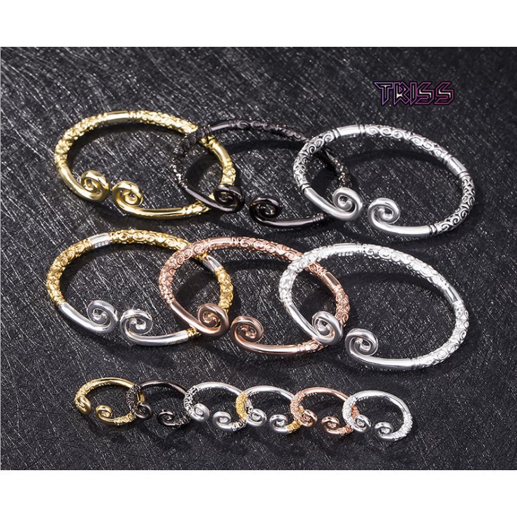 Lắc tay bạc Combo 1 Vòng Kim Cô- 1 Nhẫn kim cô WuKonG - Unisex | BigBuy360 - bigbuy360.vn