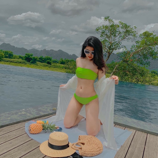 BiKiNi 2 mảnh đồ bơi đi biển   cúp ngực